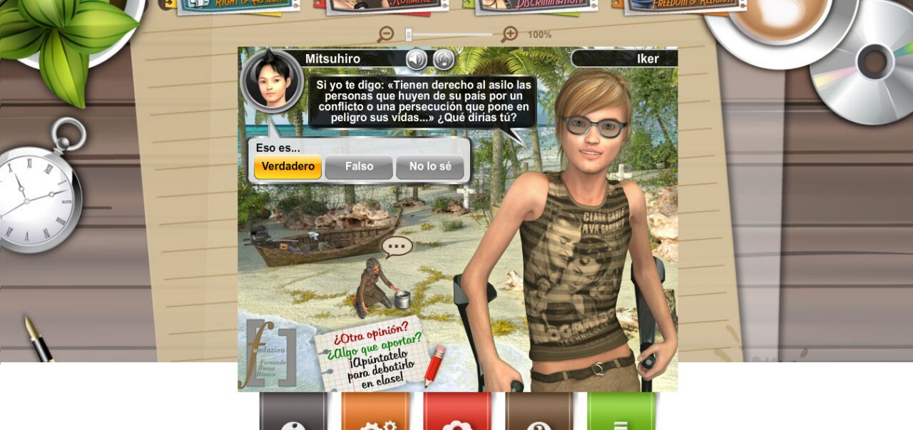 Videojuego para Ciencias Sociales Concordia Derechos Humanos