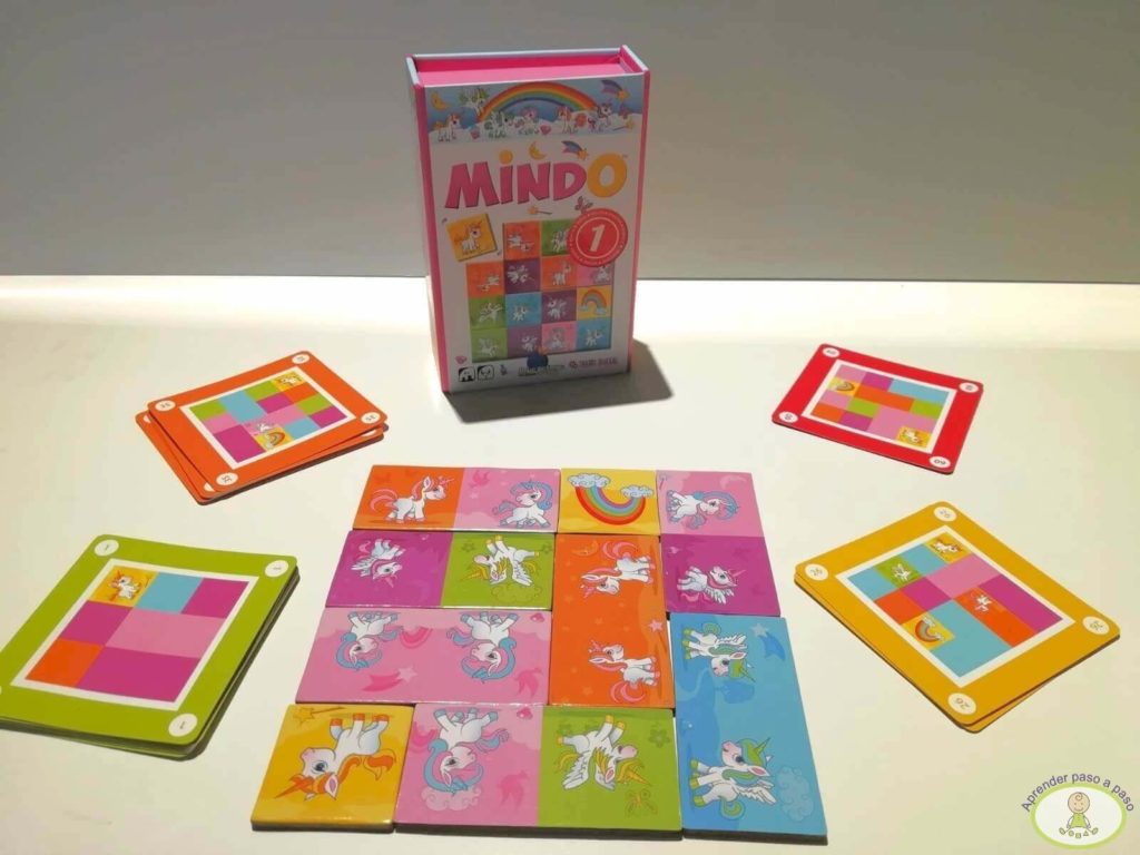 juego de mesa Mindo versión unicornios Mercurio