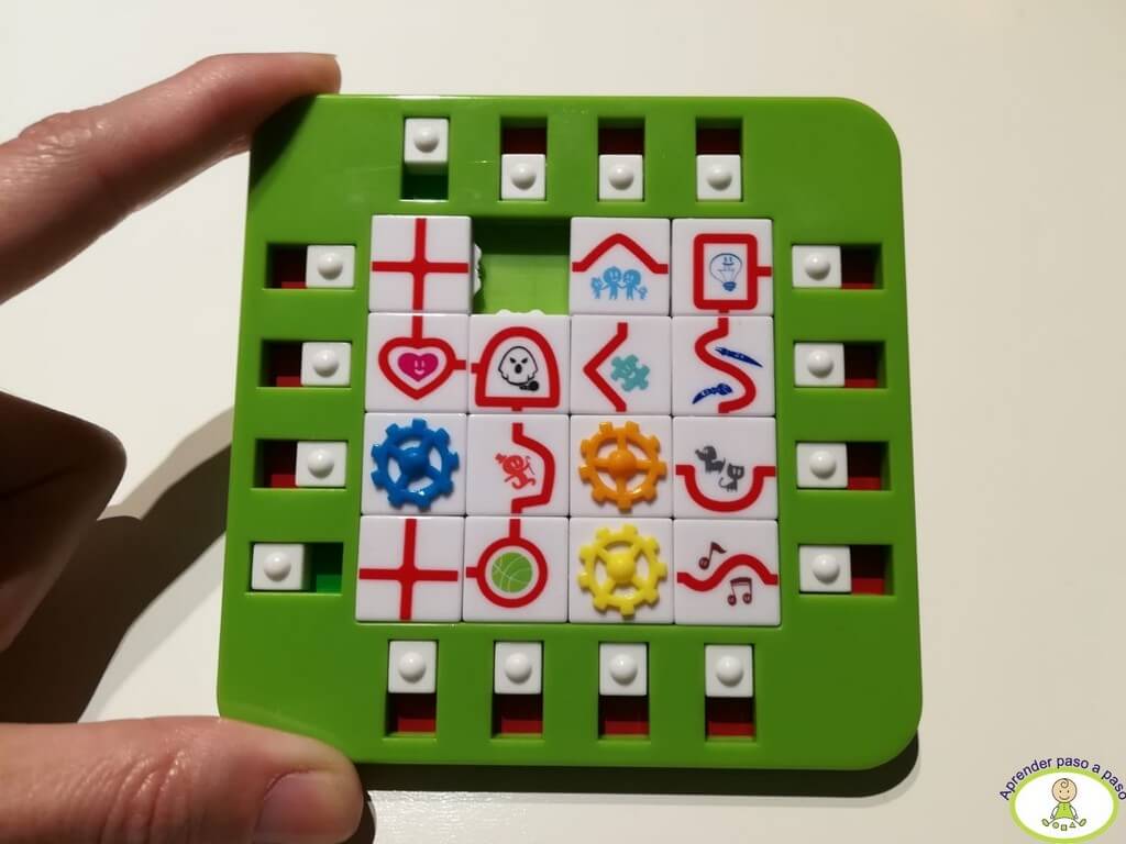 puzzle terminado y Fin del juego brain connect