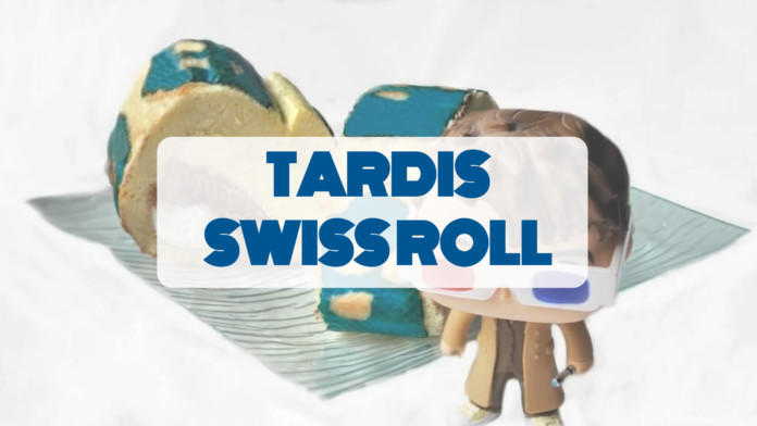portada receta cocina friki Tardis Swiss Roll Doctor Who