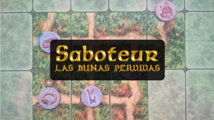 PORTADA reseña cómo se juega al juego de mesa Saboteur Las Minas Perdidas