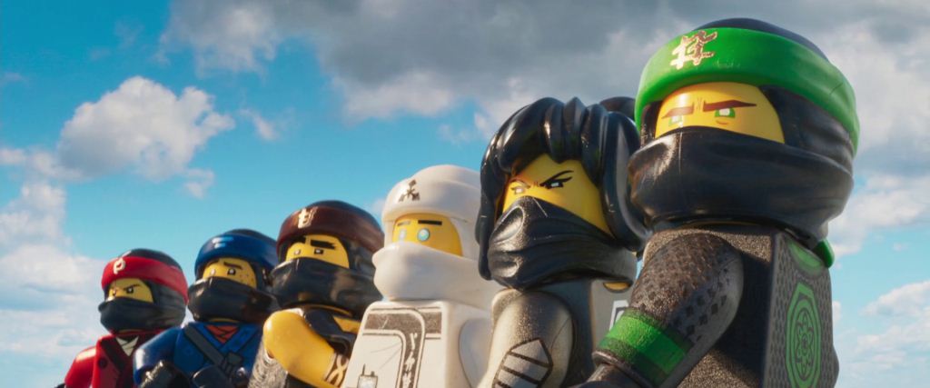 adolescentes Ninjago de la Lego Ninjago salvan la ciudad