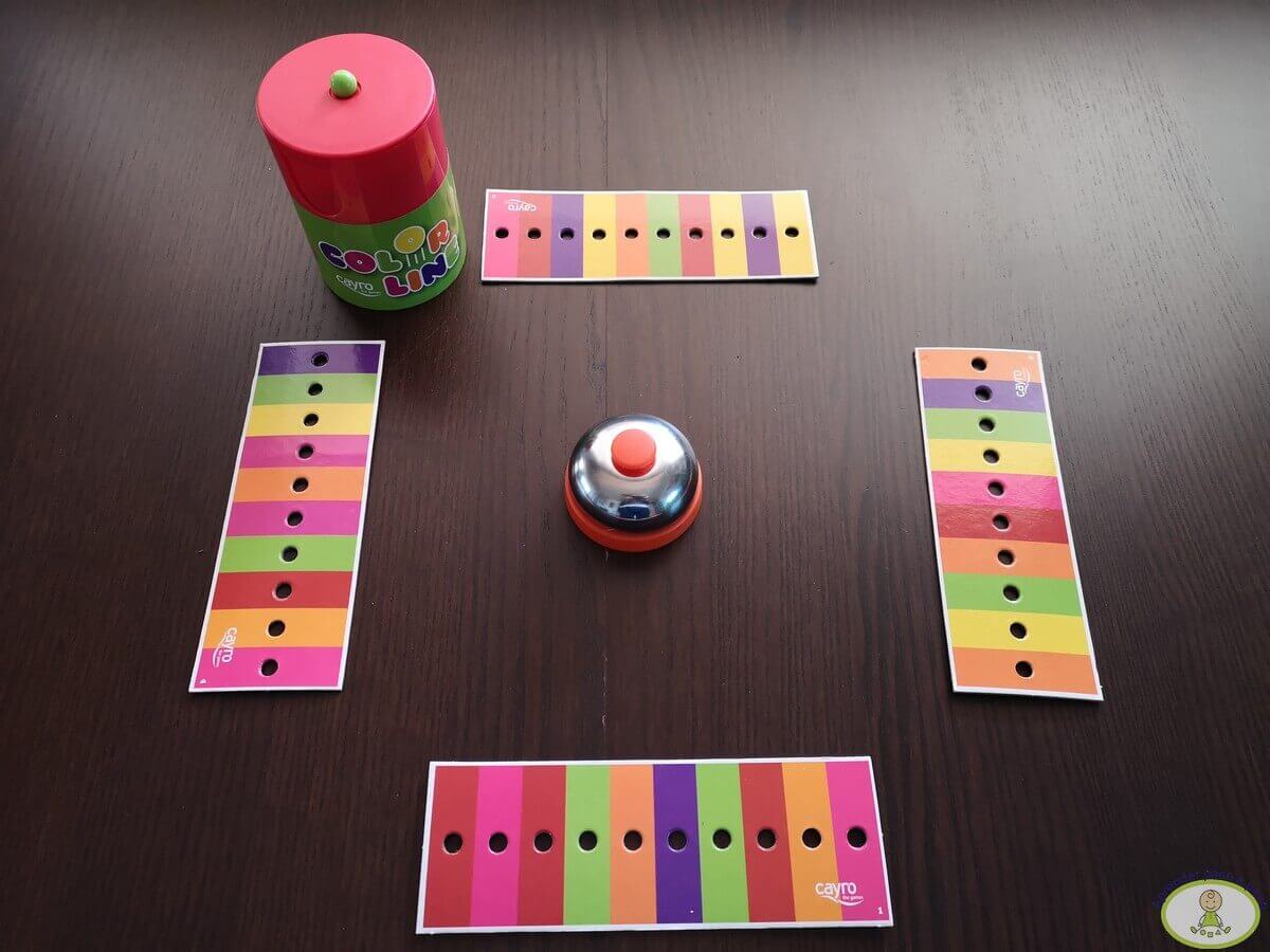 portada caja juego de mesa Color Line de Cayro