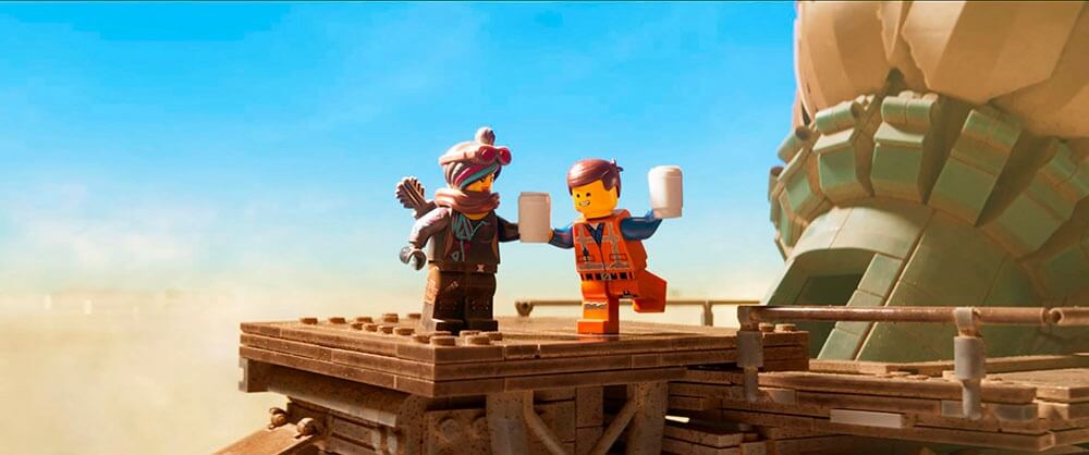 Emmet feliz en La Lego Película 2