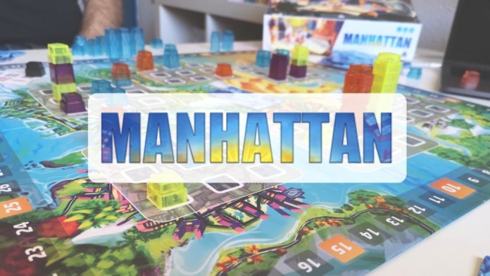 reseña cómo se juega juego de mesa Manhattan