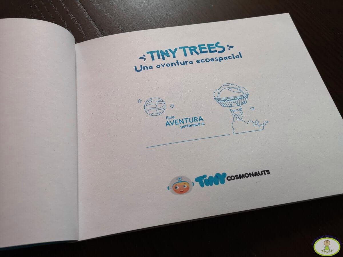 Libro Tiny Trees y app Aventura Ecoespacial