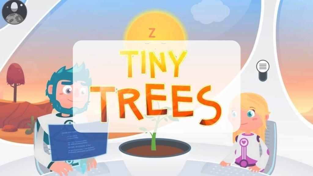 Libro Tiny Trees y app Aventura Ecoespacial