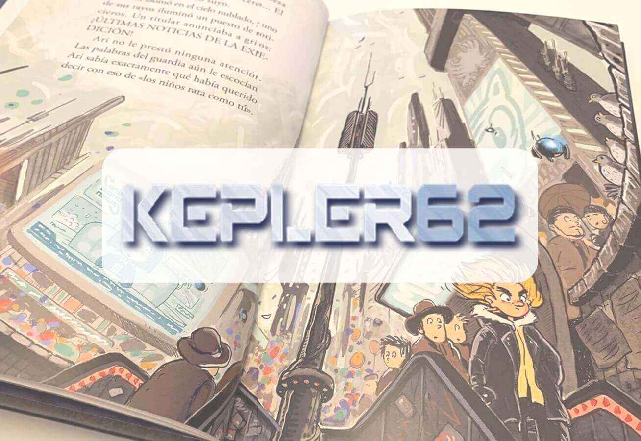 portada reseña libro 9 años Kepler 62 p