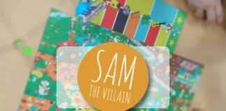 reseña cómo se juega al juego de mesa Sam the Villain de Cayro the Games