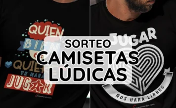 portada sorteo camisetas frikis para jugones
