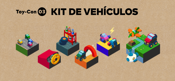 modos de juego Nintendo Kit de Vehículos