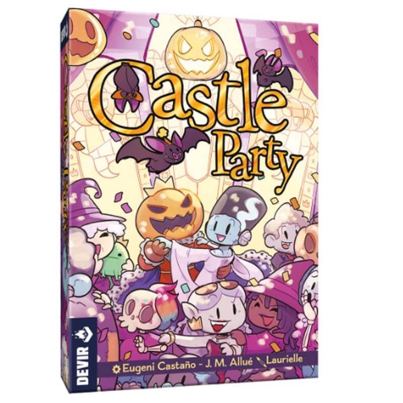 caja juegos de mesa 6 años para Halloween El Castillo del Terror