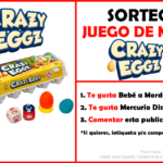 Crazy Eggz sorteo FB