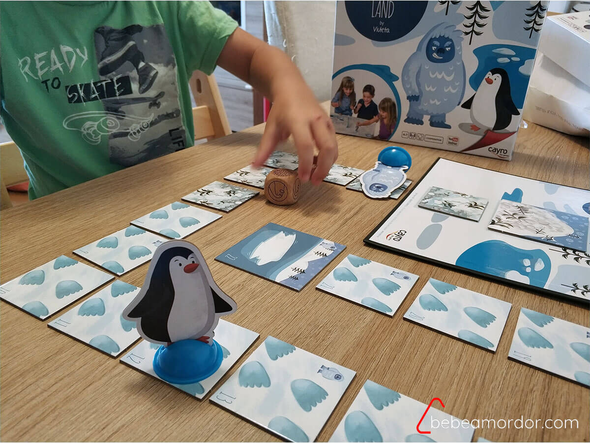 juego de mesa Pingüiland 4 años