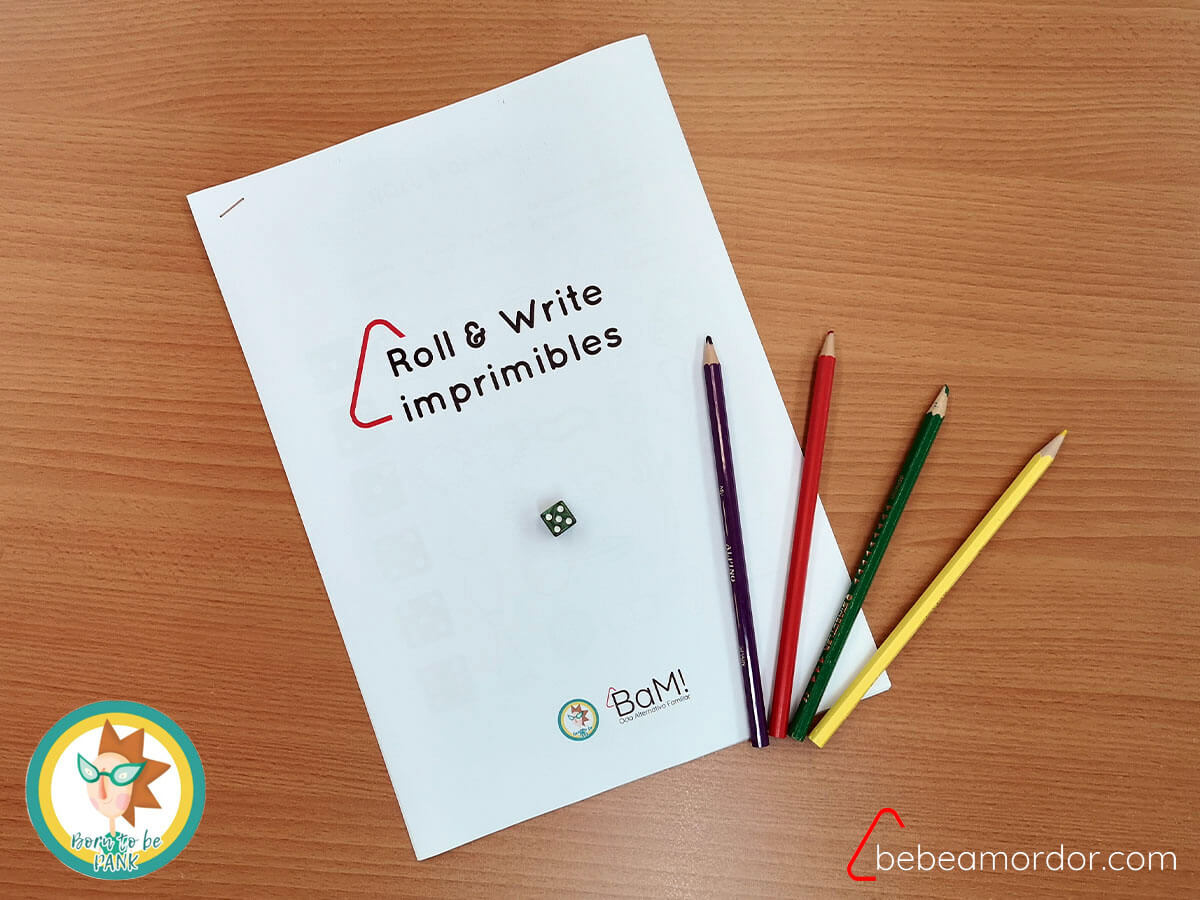 imprimibles roll & write