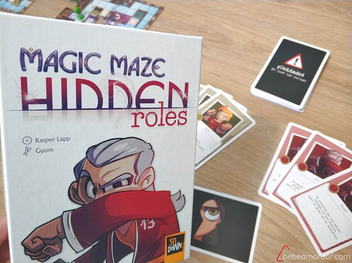 expansión de Magic Maze: Hidden Roles