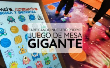 cómo hacer un juego de mesa gigante con hule personalizado