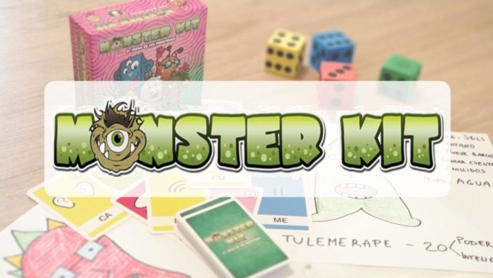 portada reseña cómo se juega al juego de mesa MONSTER KIT