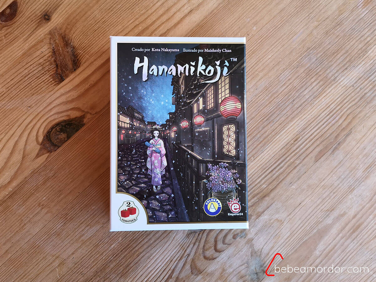 portada juego Hanamikoji