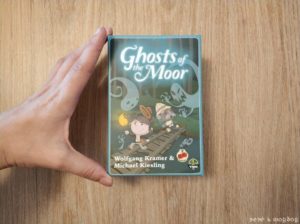 tamaño pequeño caja juego de mesa Ghosts of the Moor