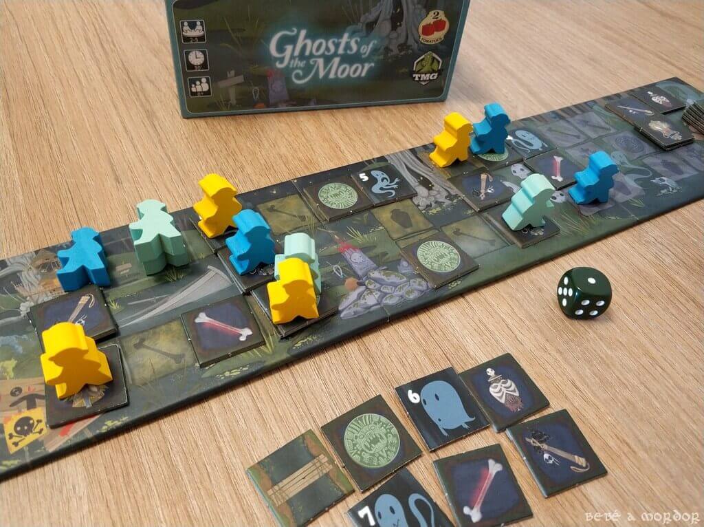 cómo se juega al juego de mesa Ghosts of the Moor