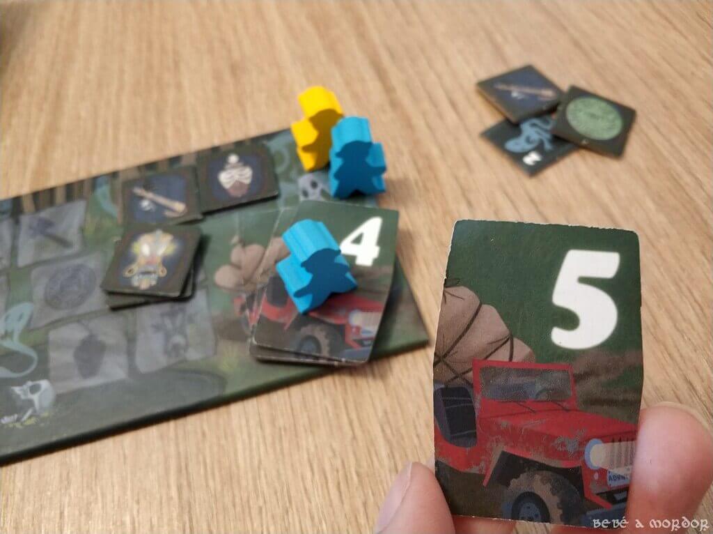 marcador de objetivo juego de tablero Ghosts of the Moor