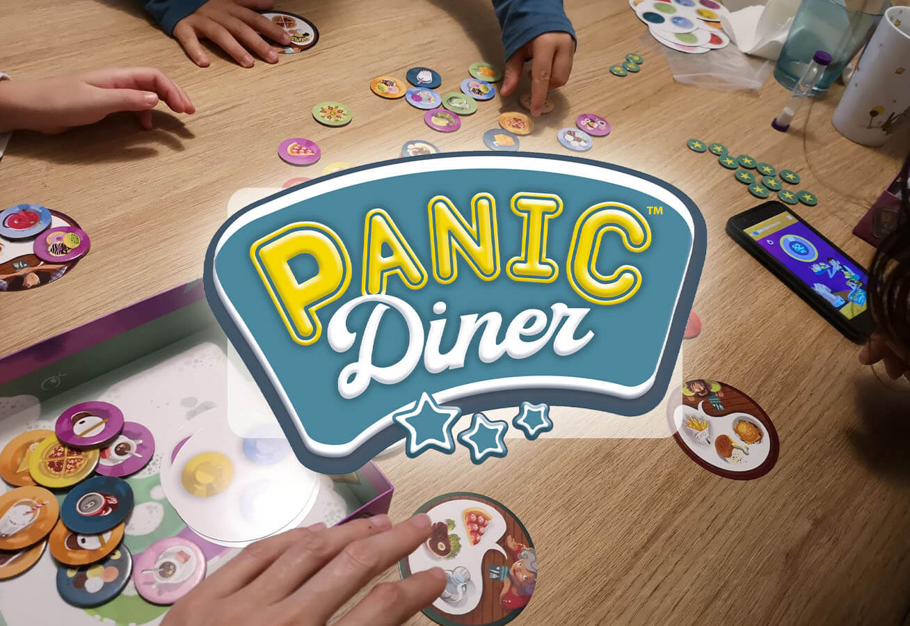 Imagen destacada de la reseña del juego de mesa Panic Diner