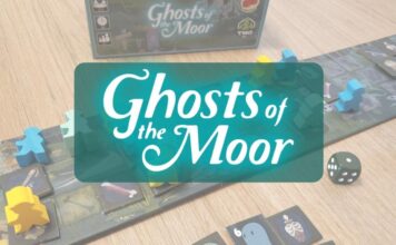 portada reseña cómo se juega juego de mesa Ghosts of the Moor