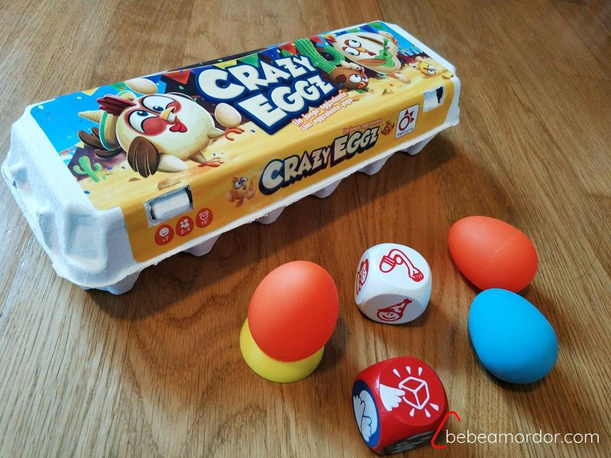 Crazy Eggz juegos y actividad física con niños en casa ideas