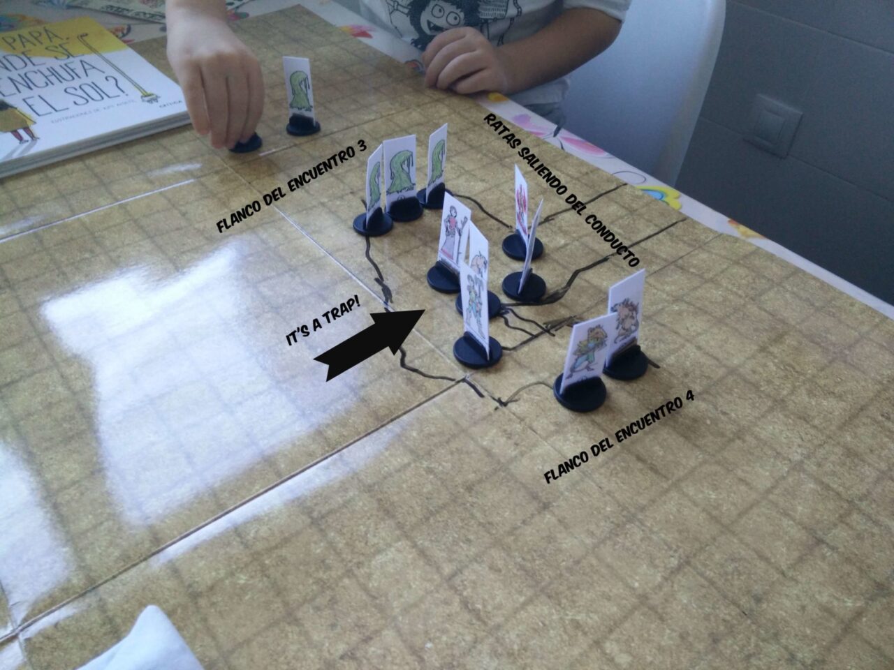 FOTO 7 – escenario de rol con niños Hero Kids