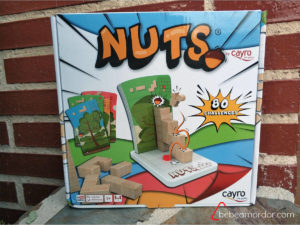Portada juego de mesa Nuts