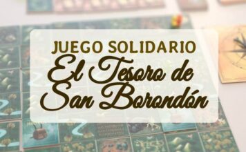 portada juego solidario El Tesoro de San Borondón Ayudar Jugando