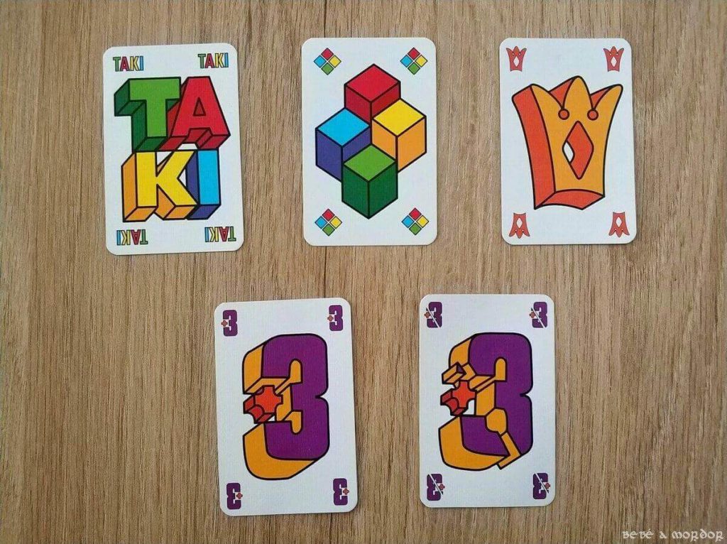 tipos de cartas súper especiales Taki