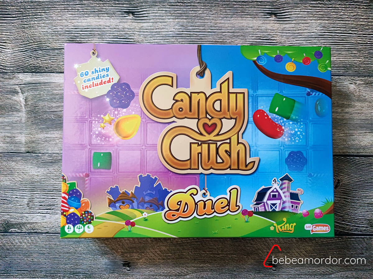 Portada juego de mesa Candy Crush Duel