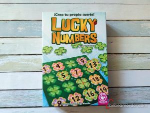 caja juego de mesa Lucky Numbers de Tranjis Games
