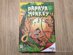 Portada juego de mesa Papaya Monkey