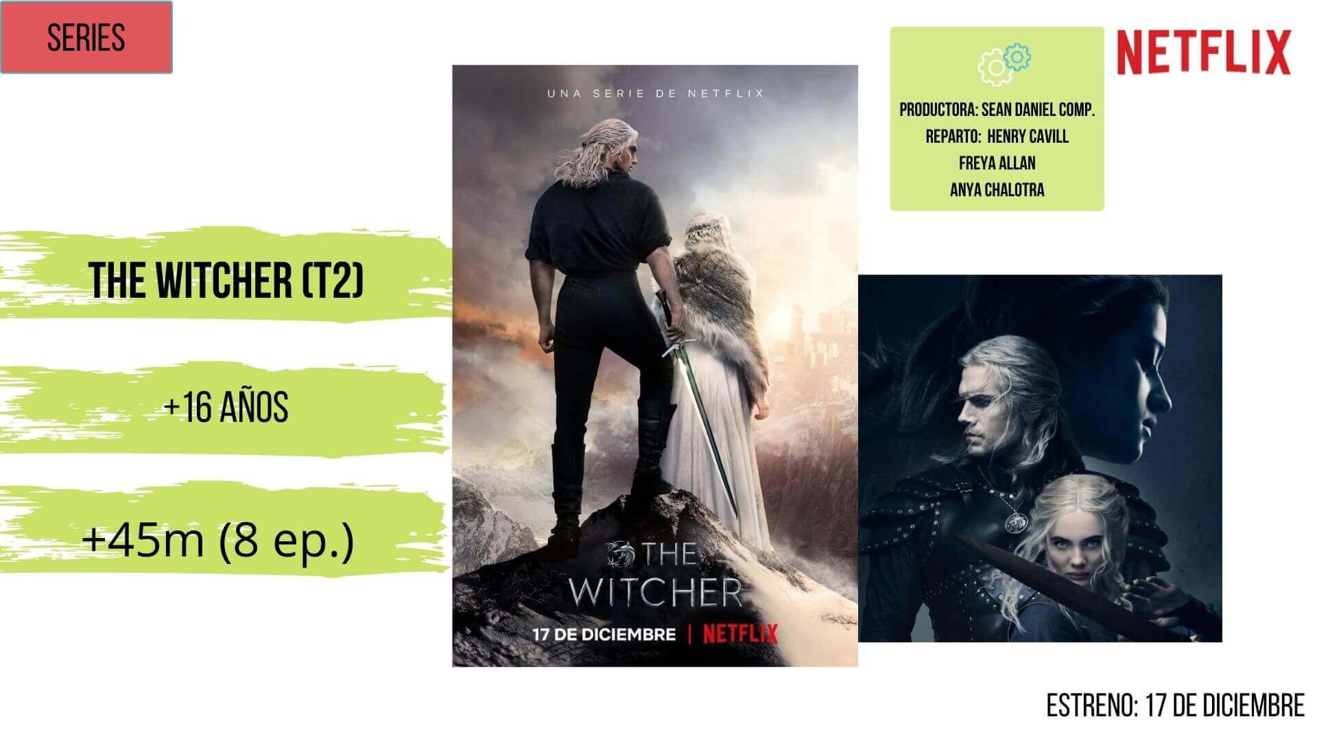 Serie The Witcher familiar