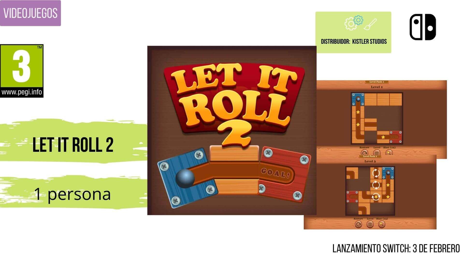 app para niños let it roll 2