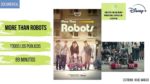 Cine y series marzo familiares Robots