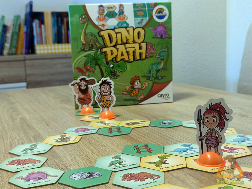 juego de mesa Dino Path