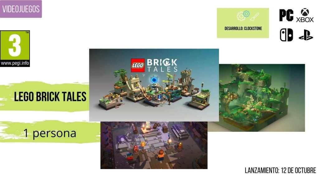 Novedades videojuegos de septiembre LEGO bricktales