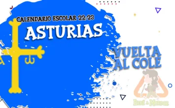 Calendario escolar Asturias 2022/23