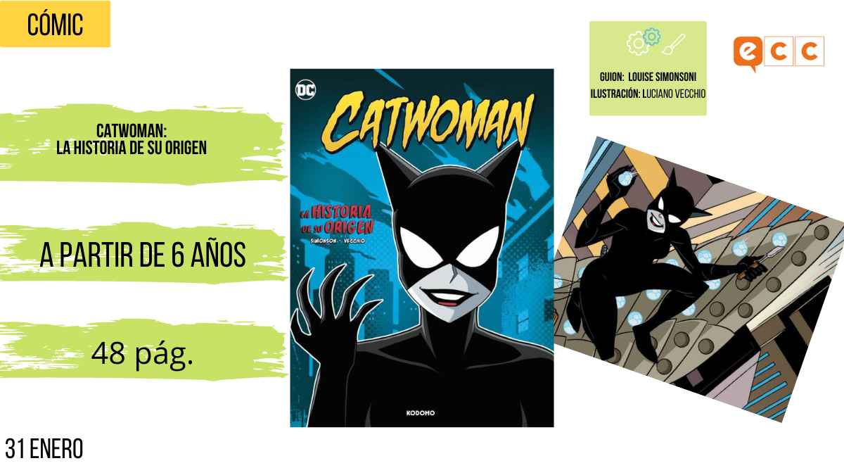 Cómics de enero de 2023 Catwoman historia origen