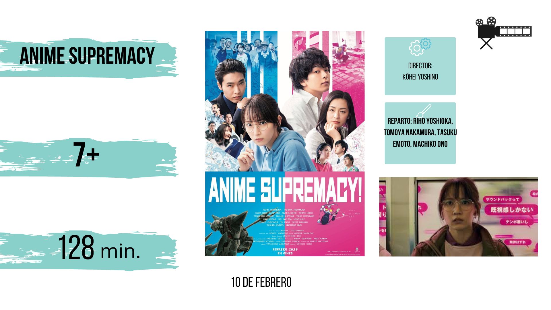 Películas de febrero 2023 Anime Supremacy