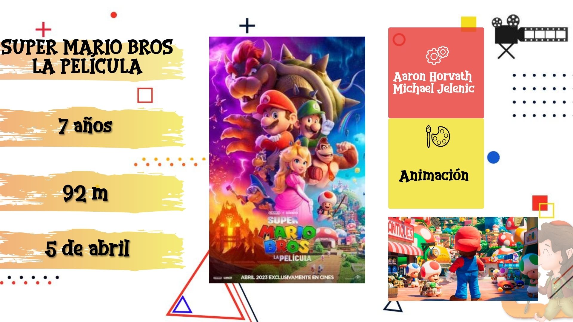 Películas de abril 2023 Super Mario Bros