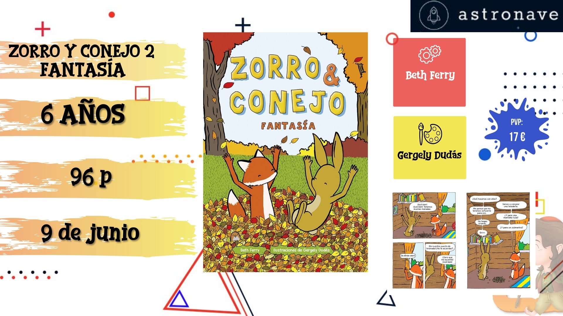 Novedades cómics junio Zorro y Conejo