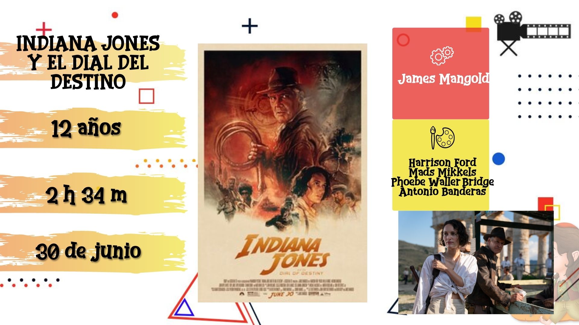 Películas de junio 2023 Indiana Jones
