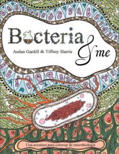 portada Bacteria and me libro de colorear gratis imprimible