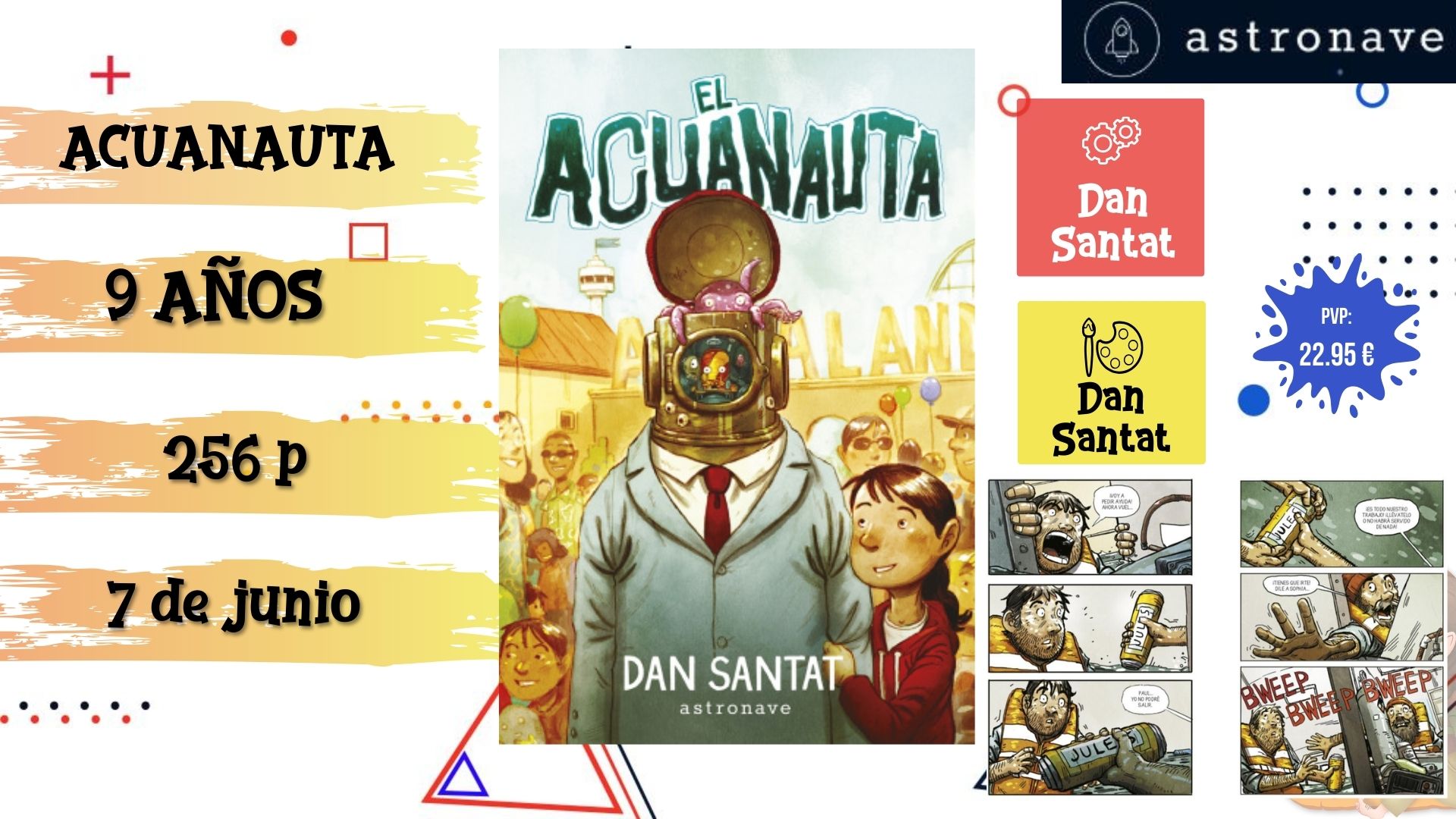Novedades cómics junio El Acuanauta