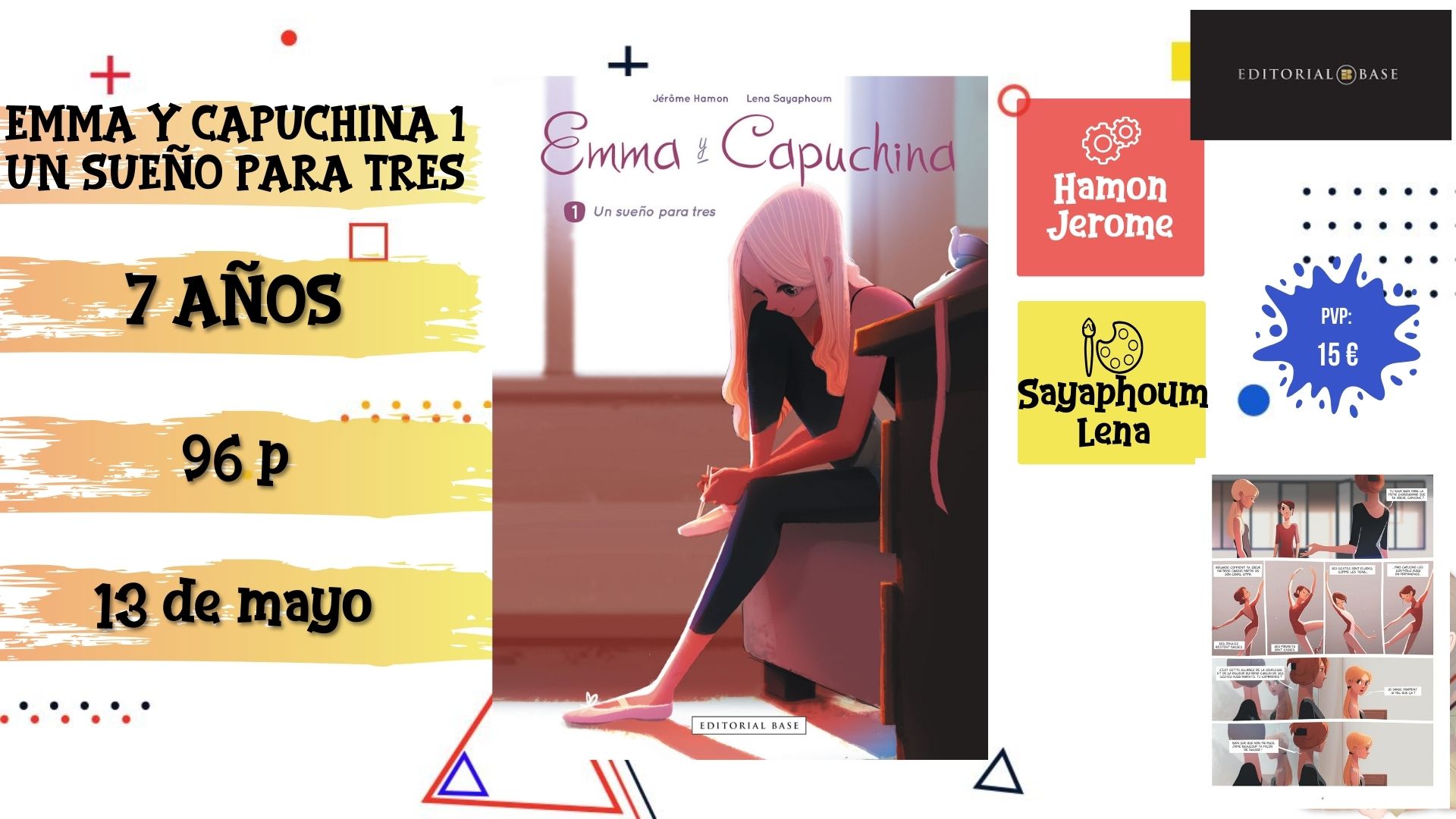 Novedades cómics mayo Emma y Capuchina 1